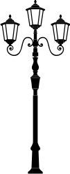 Old Lamp Post Clipart.