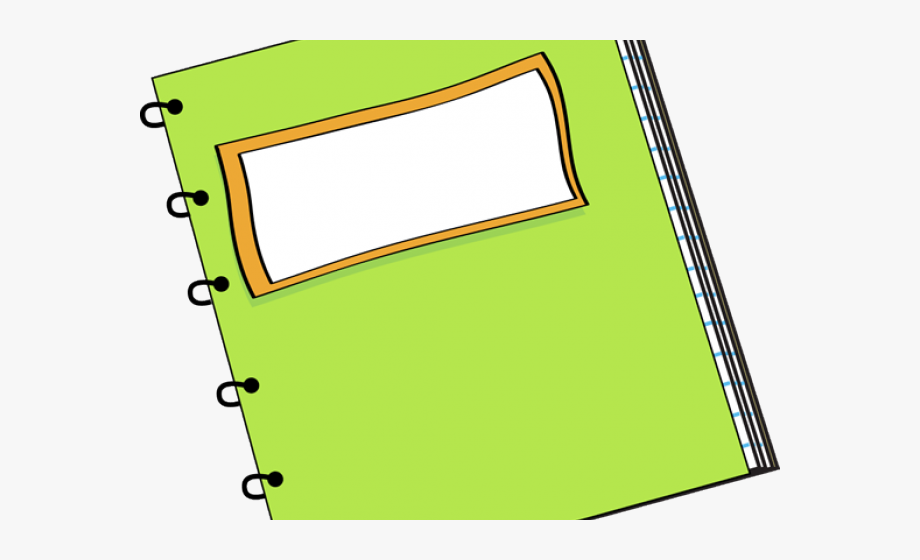 Notebook Clipart School Notebook.