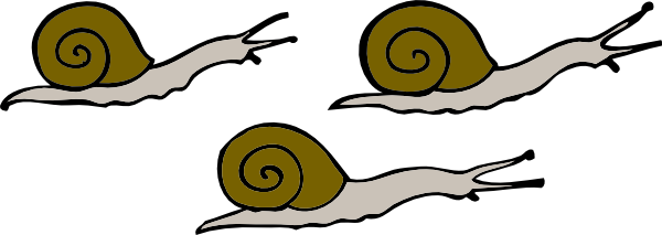 Garden Snail Clipart.