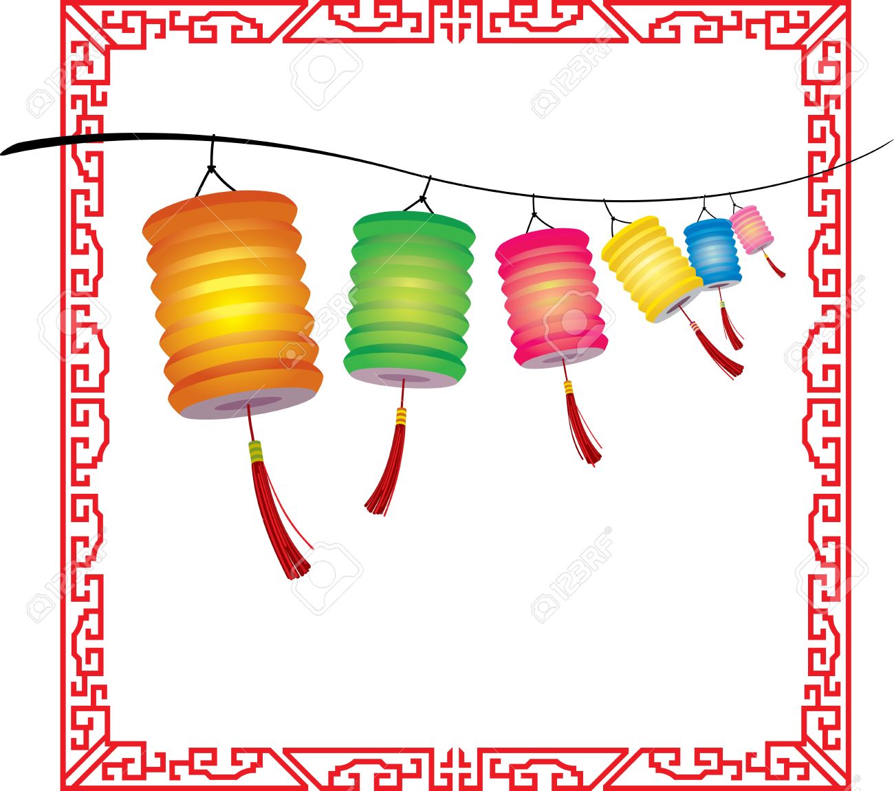 5,208 Paper Lantern Stock Vector Illustration And Royalty Free.