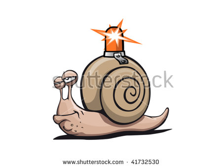 Large Garden Snail Stock Vectors & Vector Clip Art.