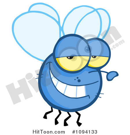 House Flies Clipart.