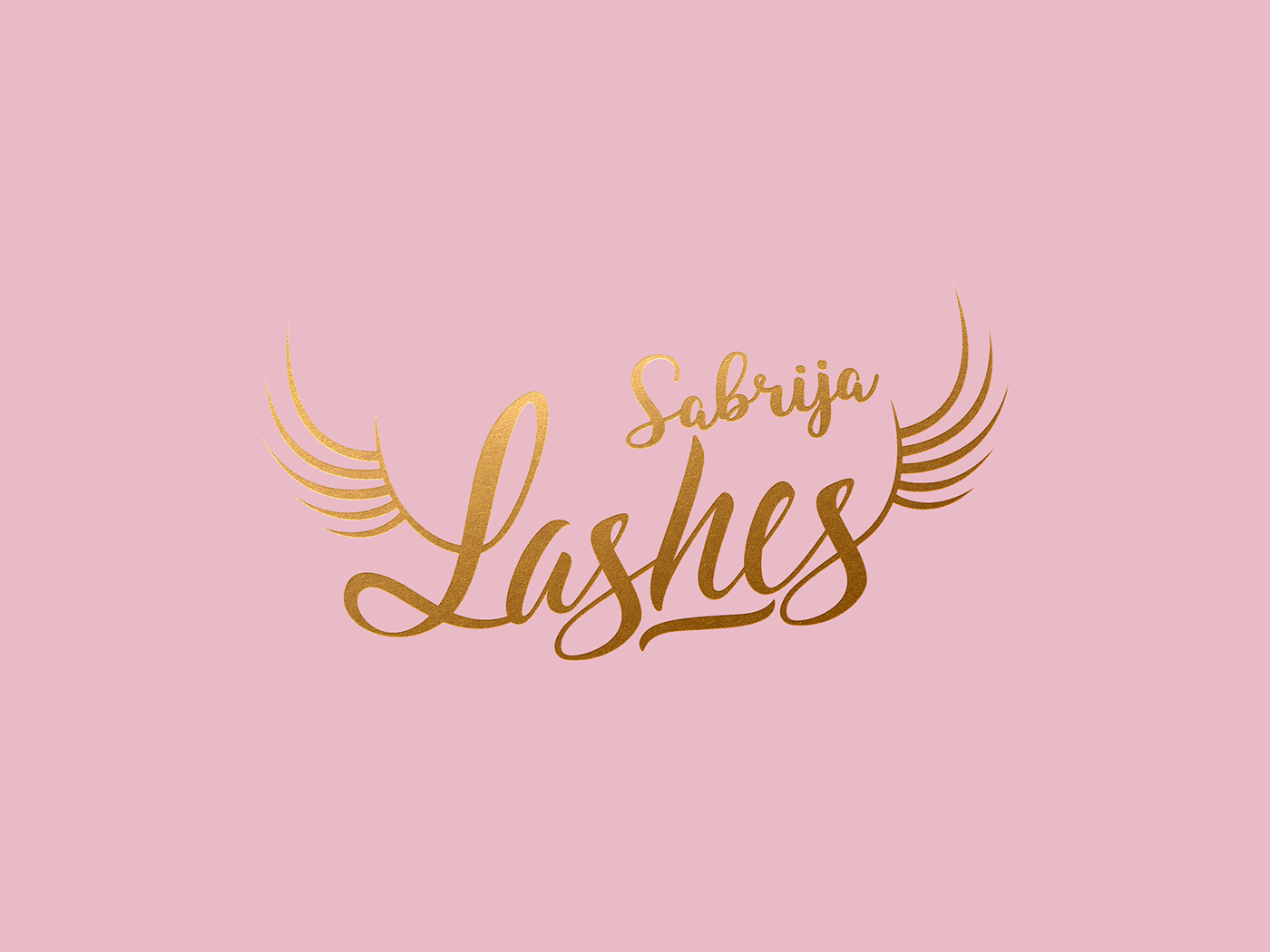 Sabrija Lashes Logo on Behance.