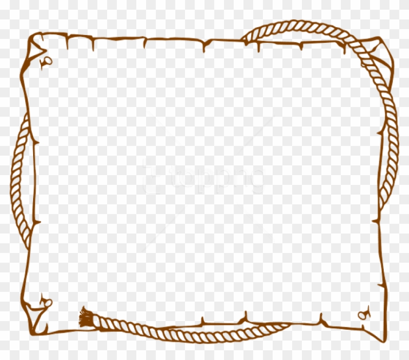 Free Png Border Rope Western At Clker Com Vector Online.