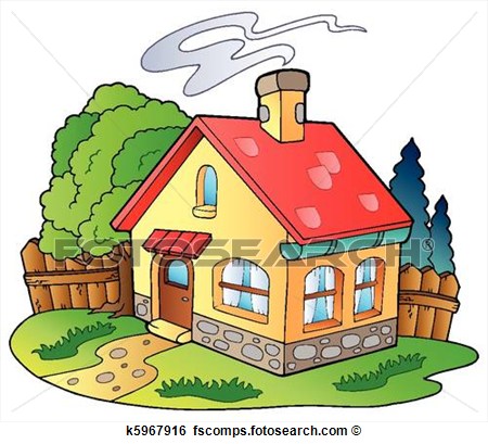 residence clipart house Vector Clipart id.