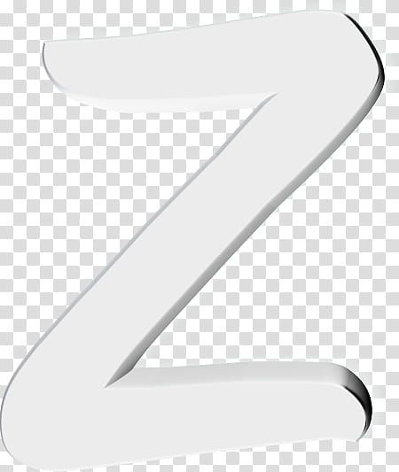 Text D Resources, white letter Z text transparent background.