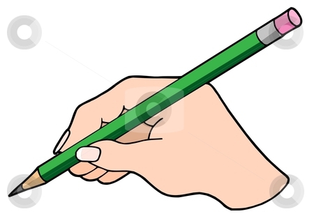 Pencil In Hand Clipart#2024966.