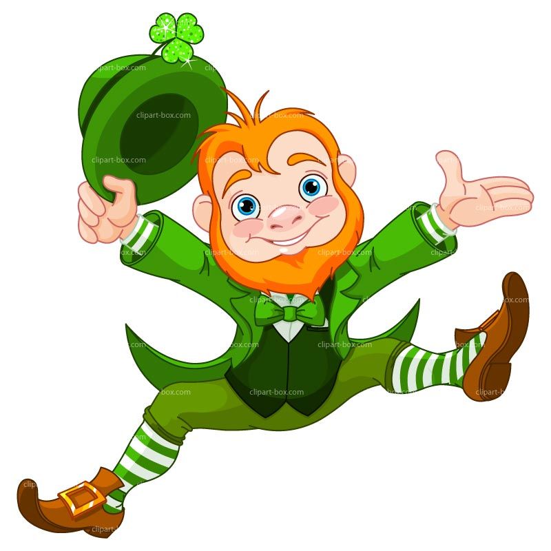 Irish Leprechaun Clipart.