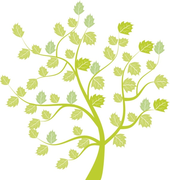 Green little tree free vector download (10,552 Free vector) for.