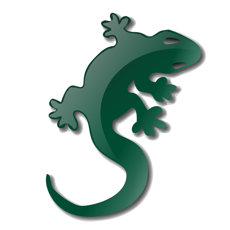 Cute Lizard Clipart.