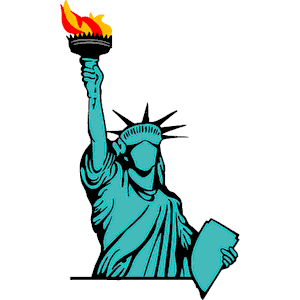 Statue of liberty clipart cliparts free.