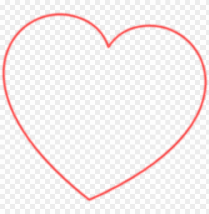 red outline heart 7degree clip art at clipart library.