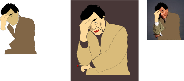 Inspector Columbo Clip Art at Clker.com.