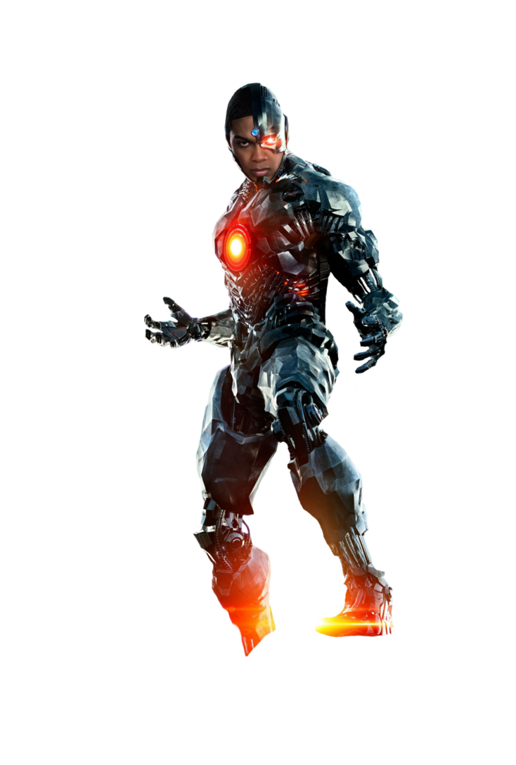 PNG Cyborg (Justice League, Liga Da Just #15765.