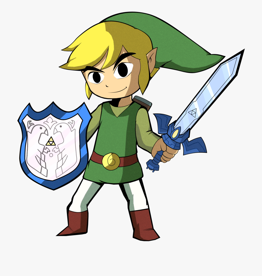 The Legend Of Zelda Clipart Toon Link.