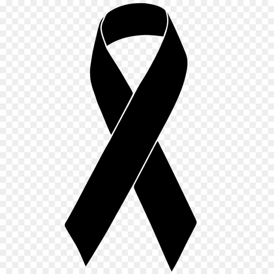 Mourning Black ribbon Grief Lazo.