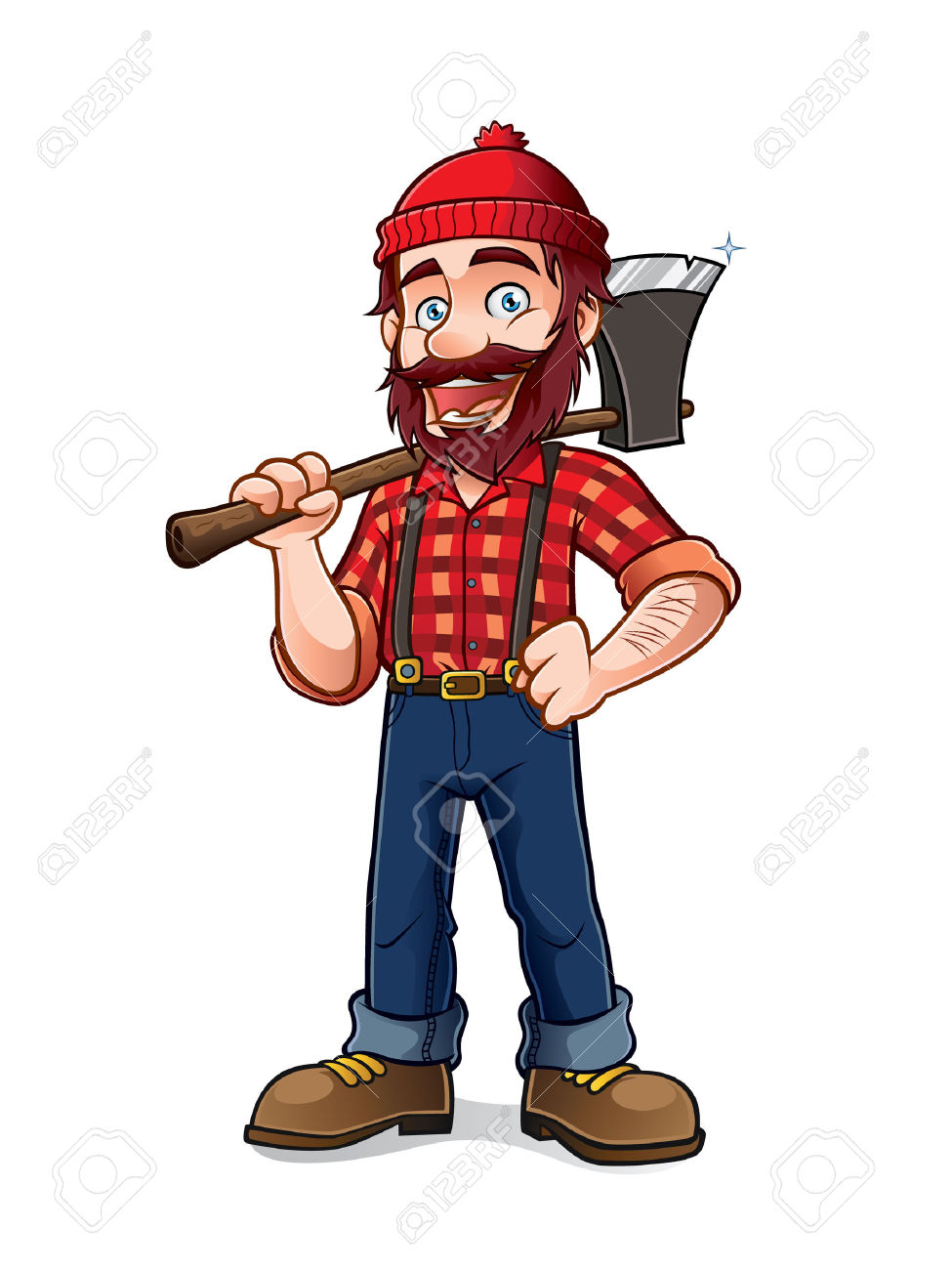 5,892 Lumberjack Stock Vector Illustration And Royalty Free.