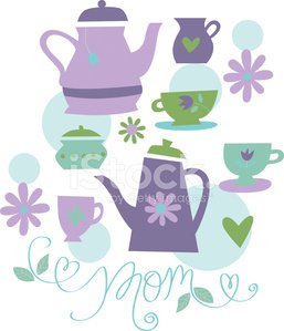 Mother\'s Day Tea premium clipart.