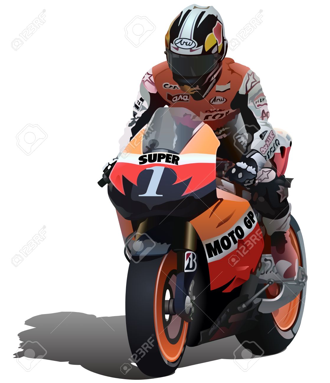 5,109 Motorcycle Racing Stock Vector Illustration And Royalty Free.