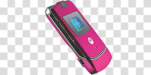 Mobile phones icons, motorola pink, hot pink Motorola Razr.