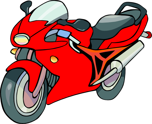 Motorbike Clipart.