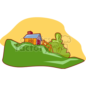 Mountain House Clipart.