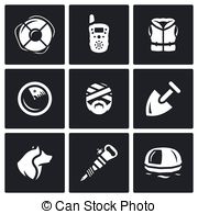 Search and rescue Clip Art Vector Graphics. 187 Search and rescue.