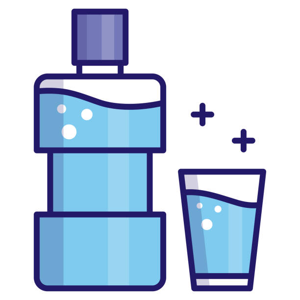 Best Mouthwash Illustrations, Royalty.