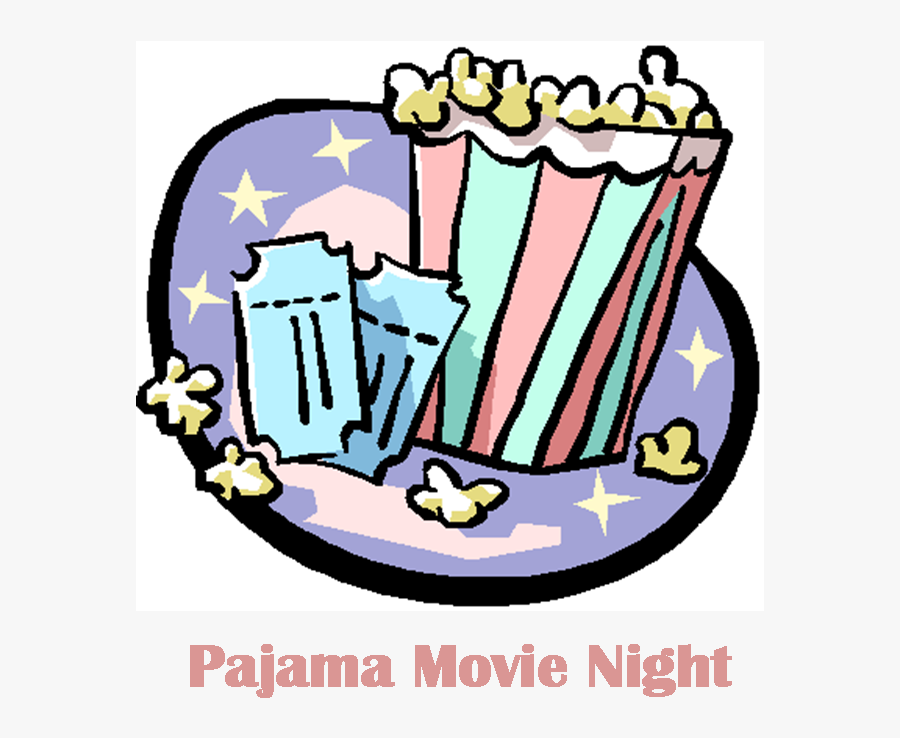 Pajama Movie Night Clipart , Free Transparent Clipart.