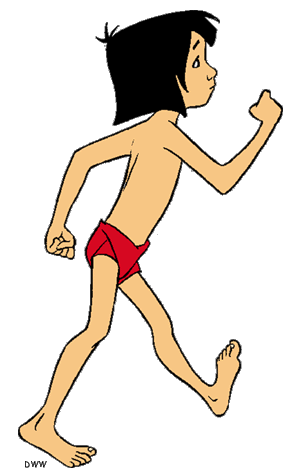 Mowgli Clip Art.