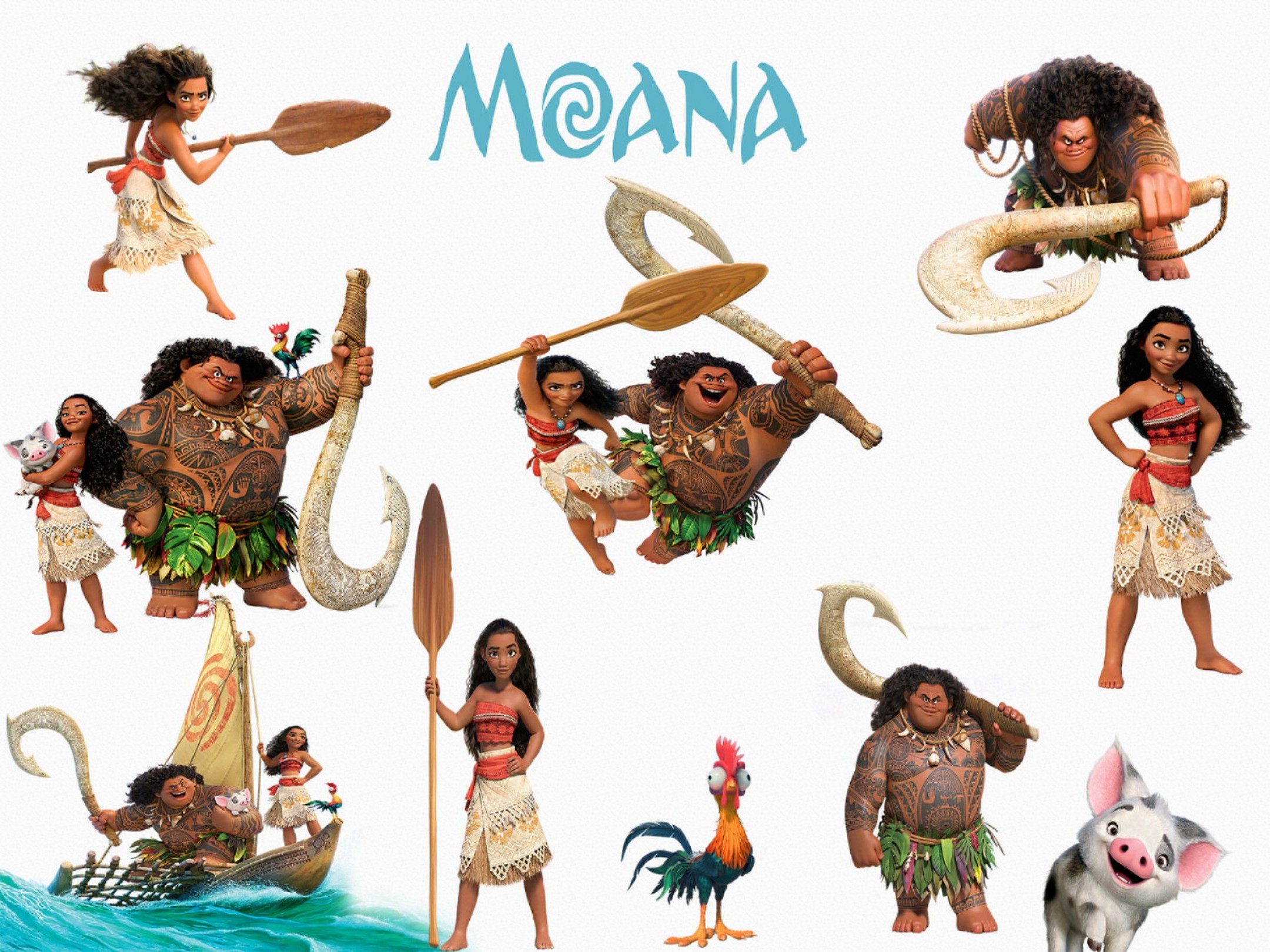 Disney Moana Clipart High Quality Png.