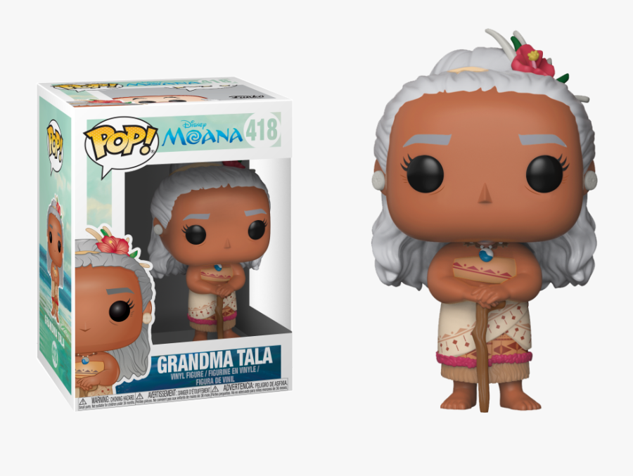 Transparent Moana Grandma Clipart.