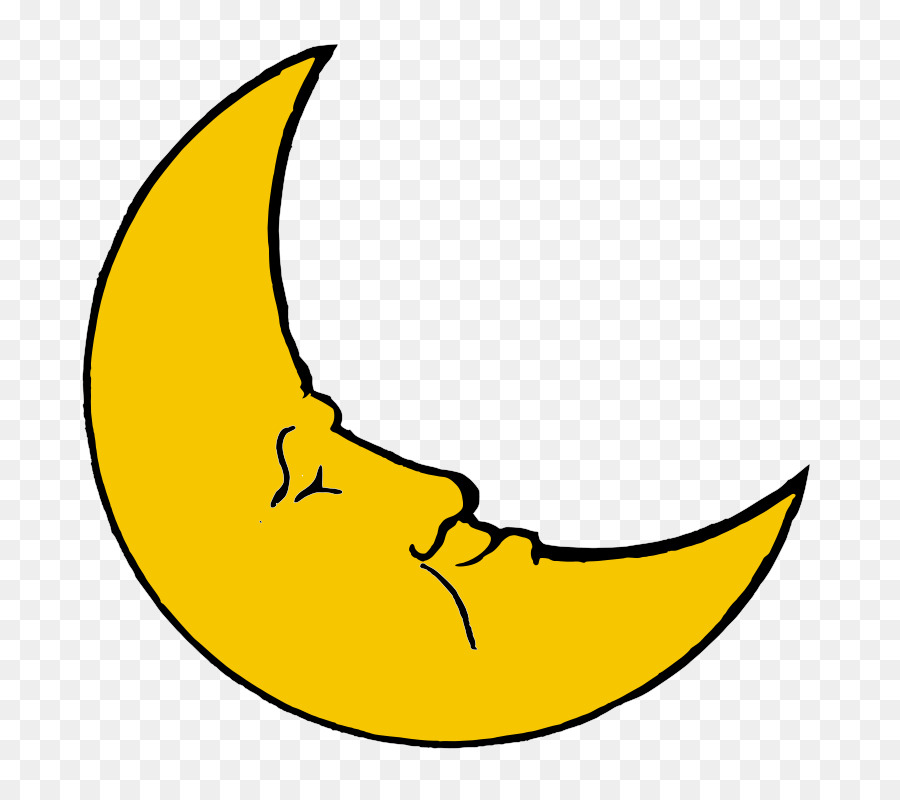 Moon Clip art.