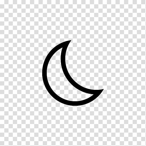 Crescent Lunar phase Solar eclipse Outline of the Moon, moon.