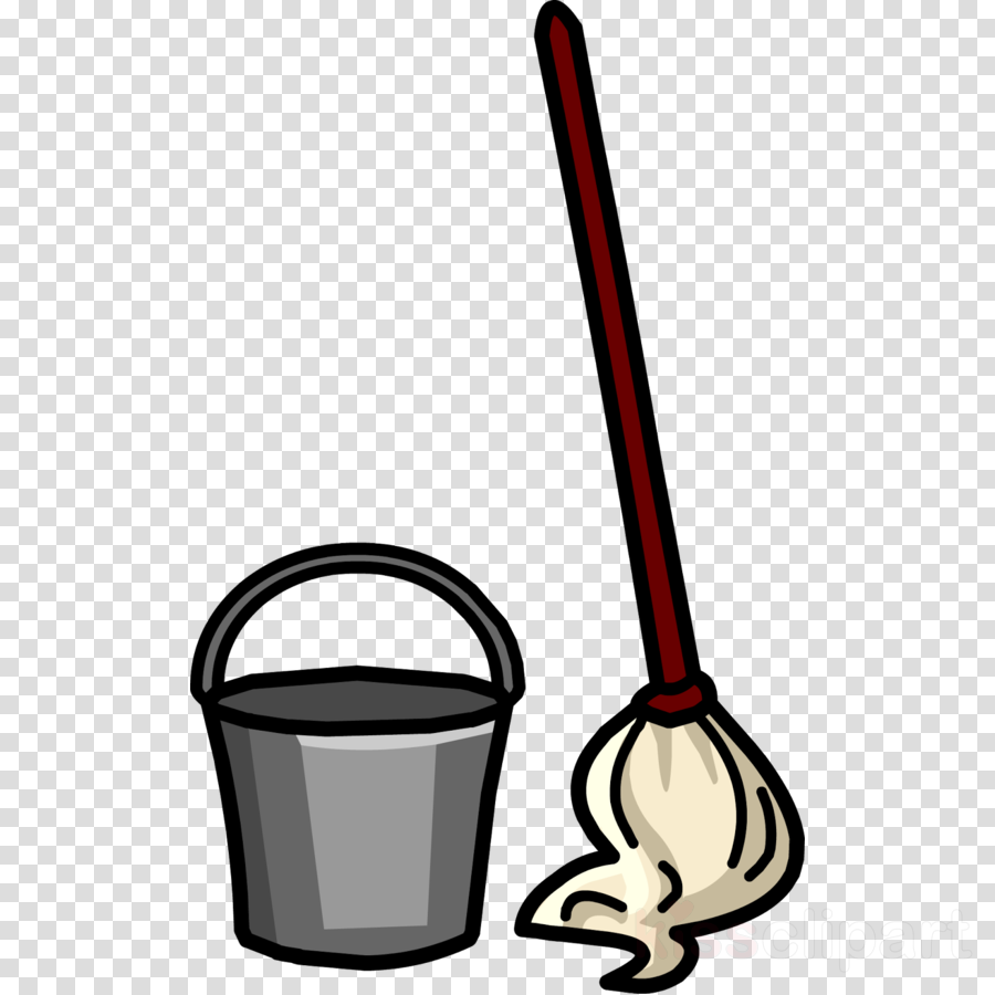 Download mop and bucket clip art clipart Mop bucket cart.