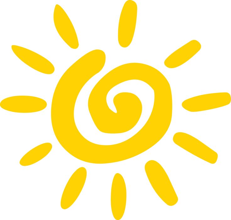 Free Good Morning Sun Clipart Image.