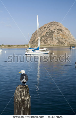 Morro Bay California Stock Photos, Royalty.