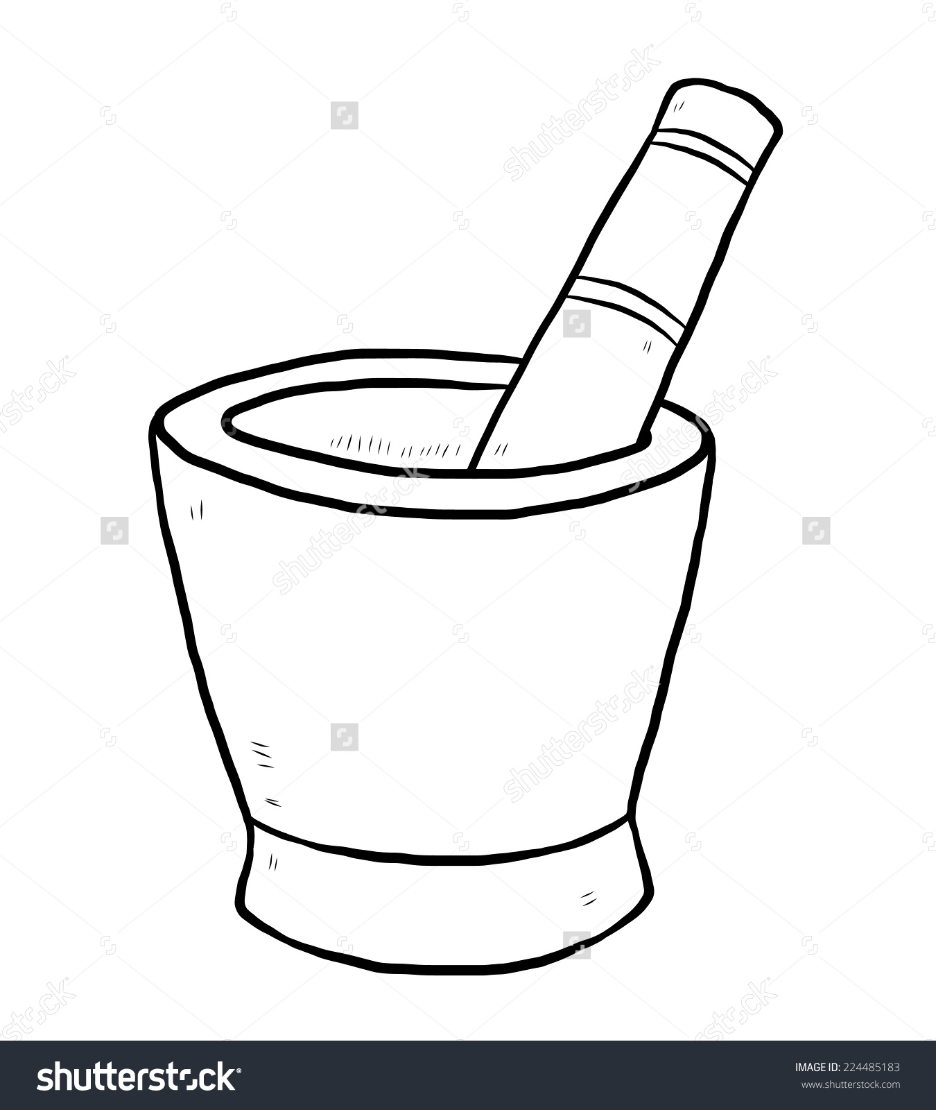 Mortar Tools Clip Art.