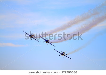 plane Formation" Stock Photos, Royalty.