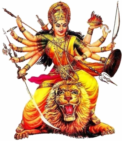 durga mata , Free png download.