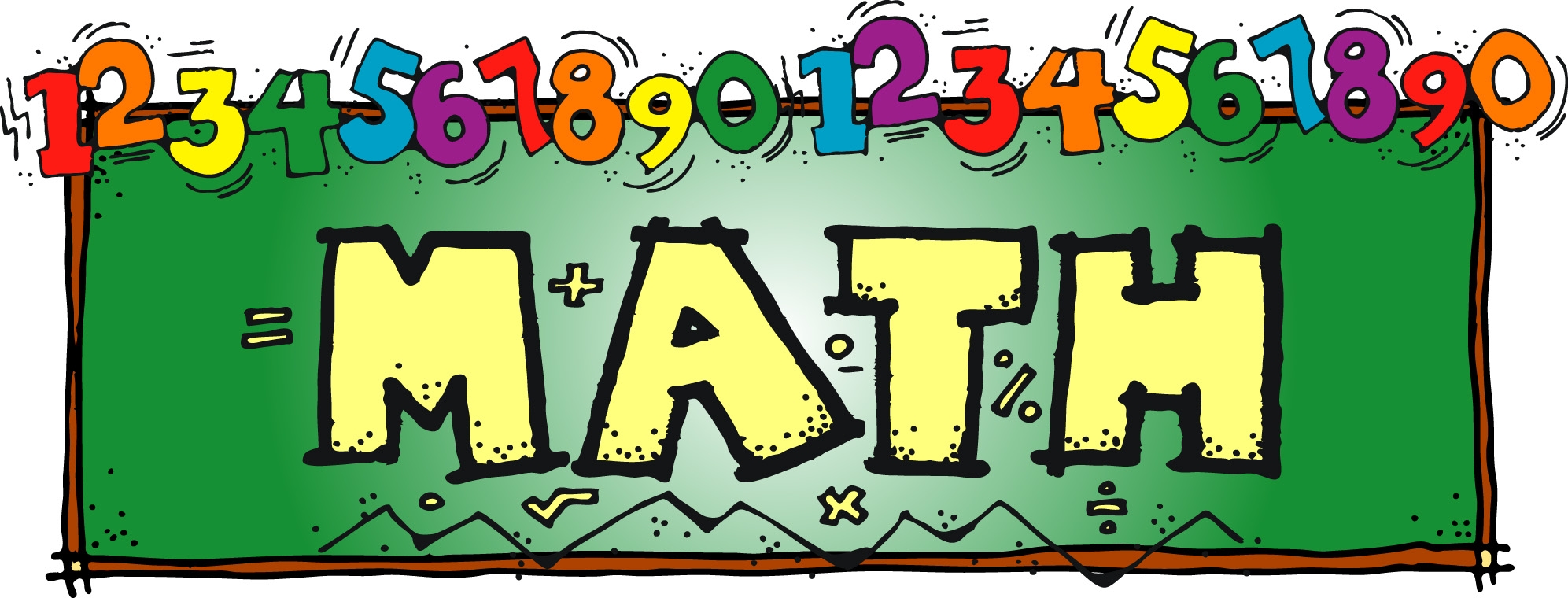 Math Clipart School.