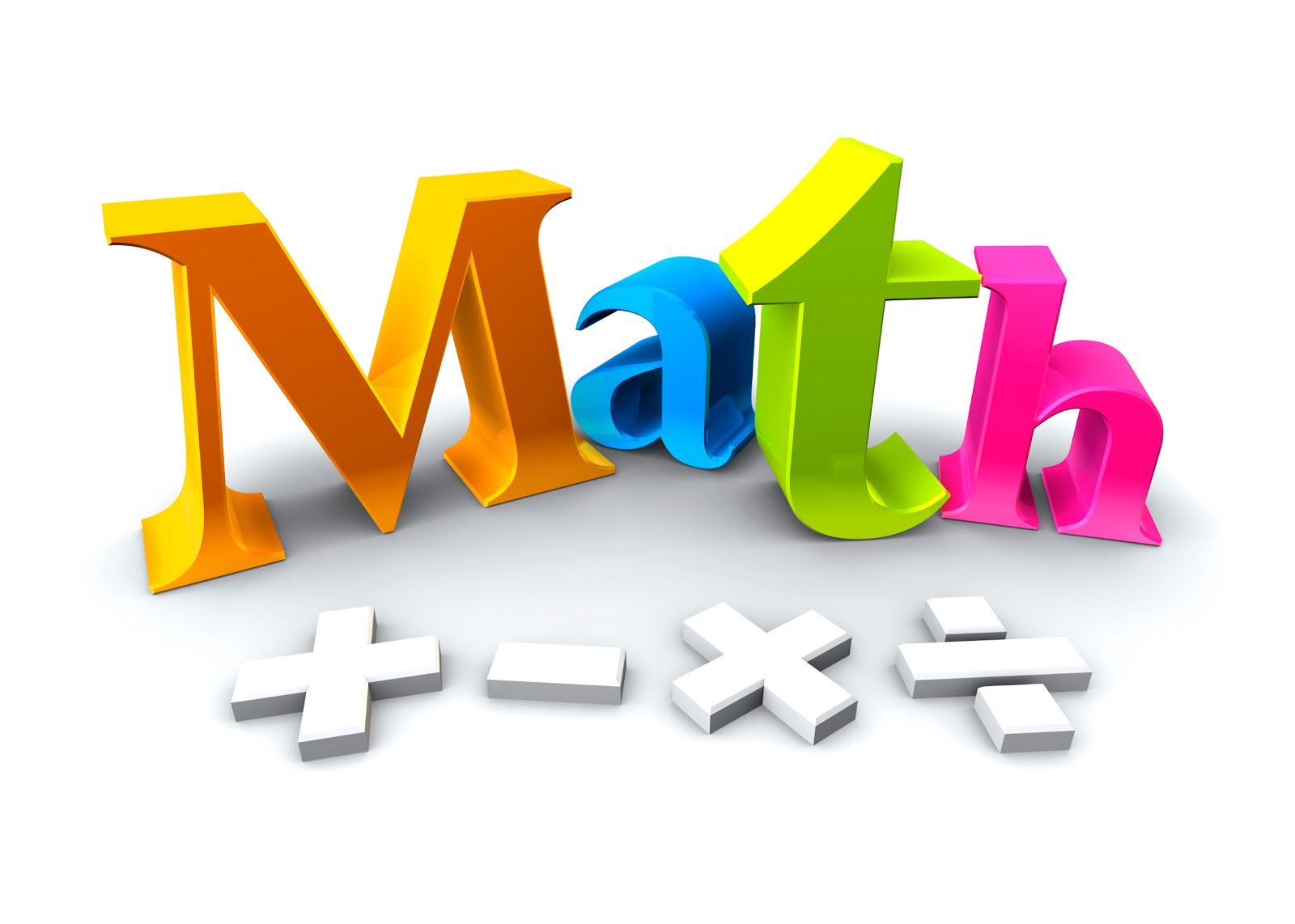 Math Clipart For Kids.