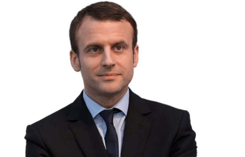 Emmanuel Macron Thinking transparent PNG.