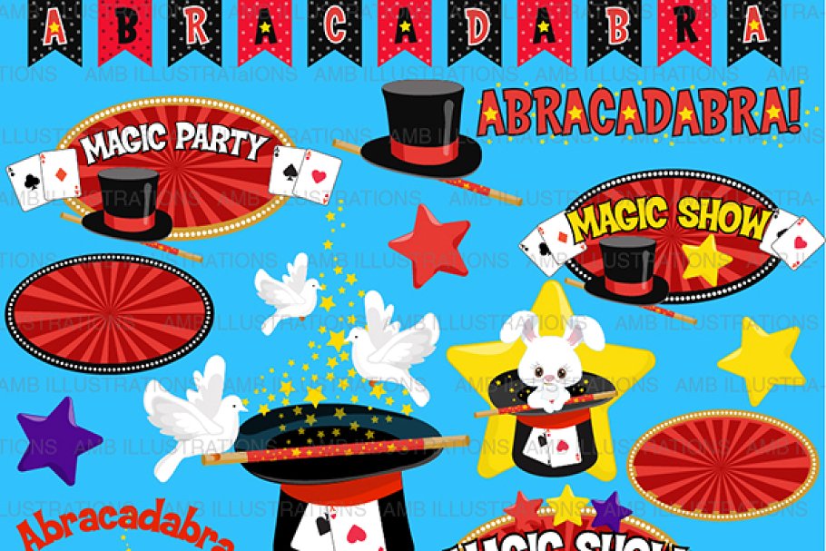 Magic Show Clipart AMB.