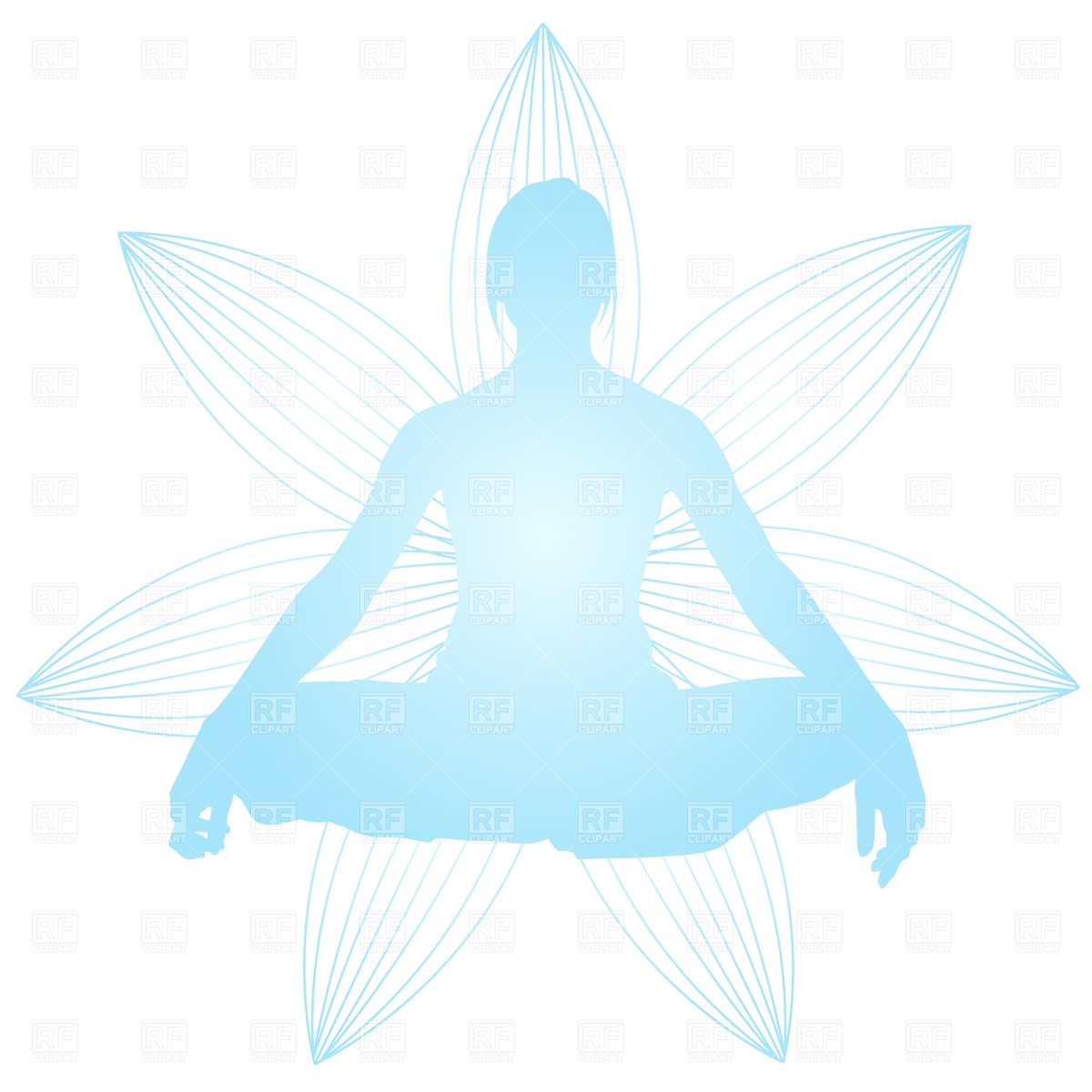 Meditation Clipart.