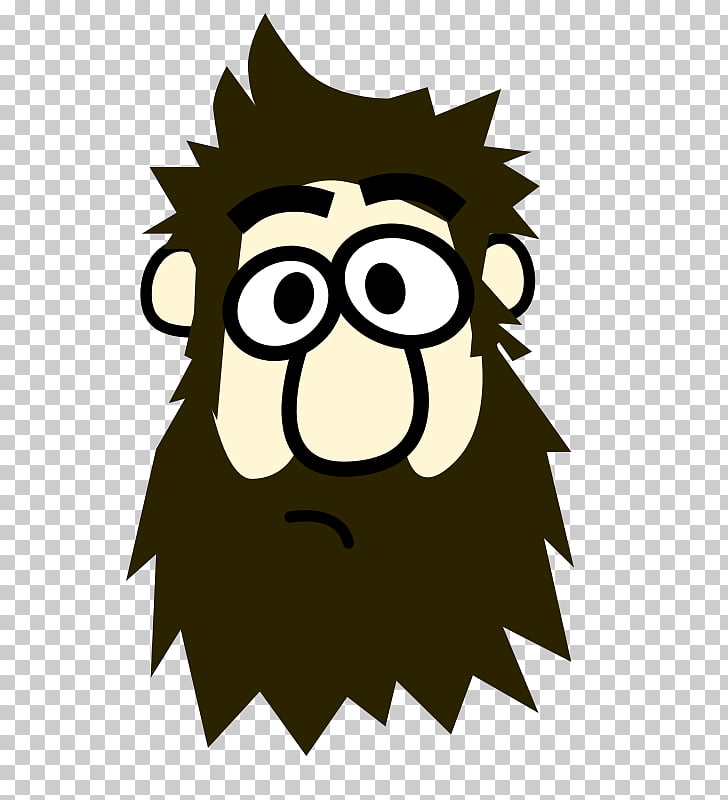 Beard Man , bearded PNG clipart.