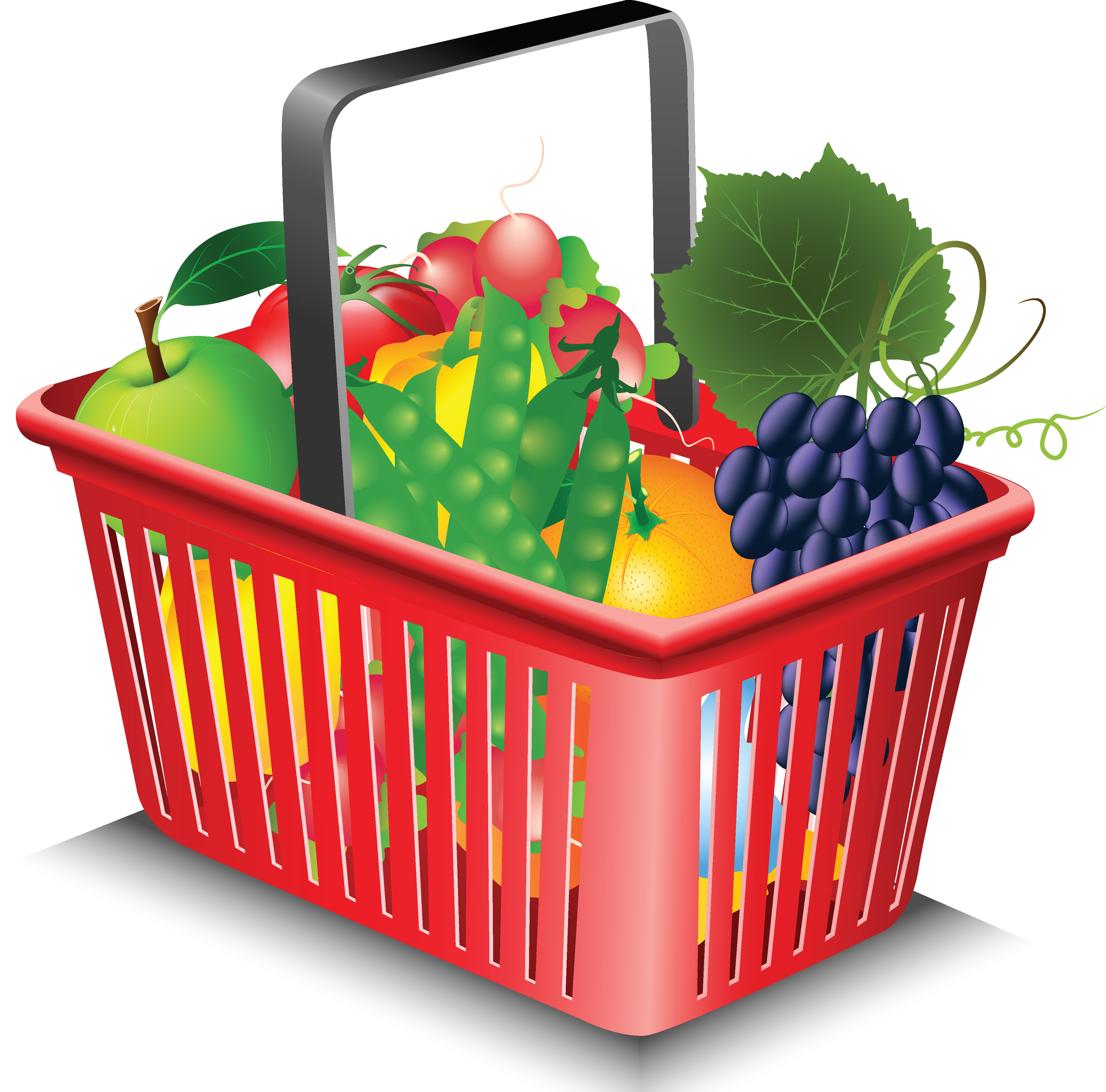 Shopping Basket Clipart.