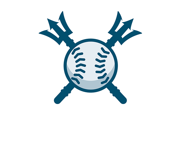 Seattle Mariners MLB Logo Baseball.