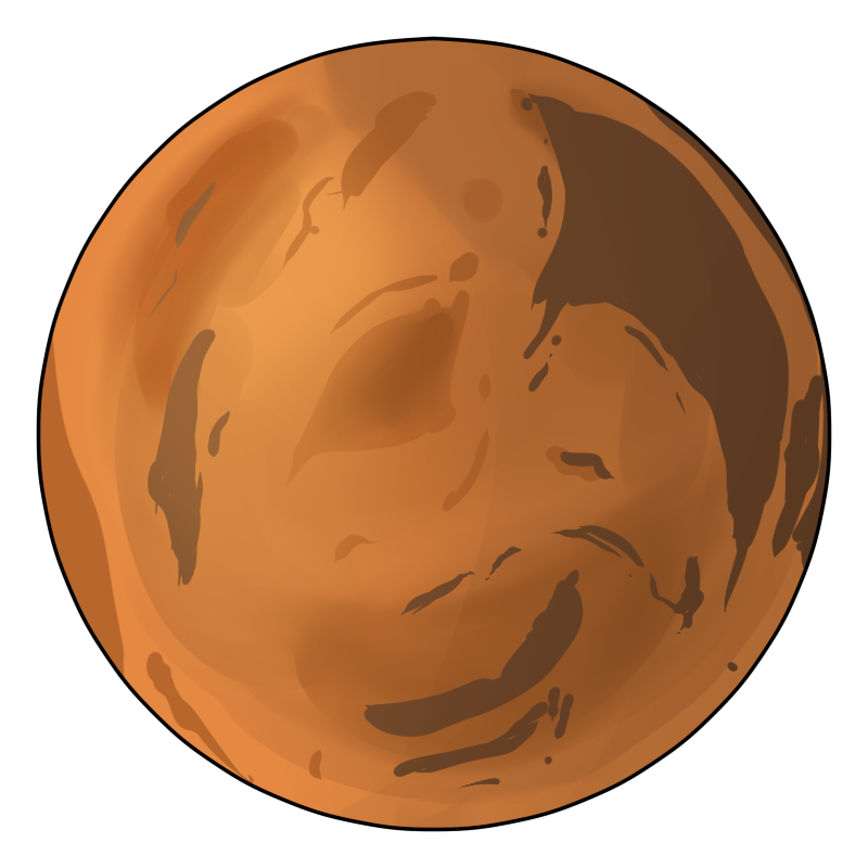 Mars Clipart.