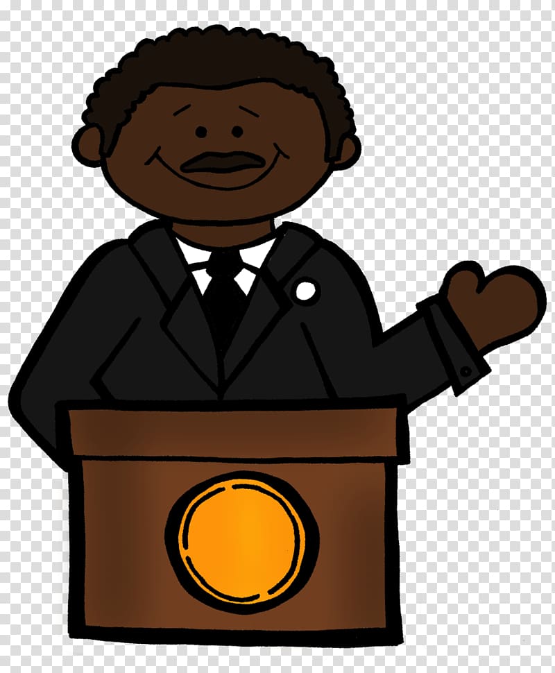 Martin Luther King Jr transparent background PNG cliparts.